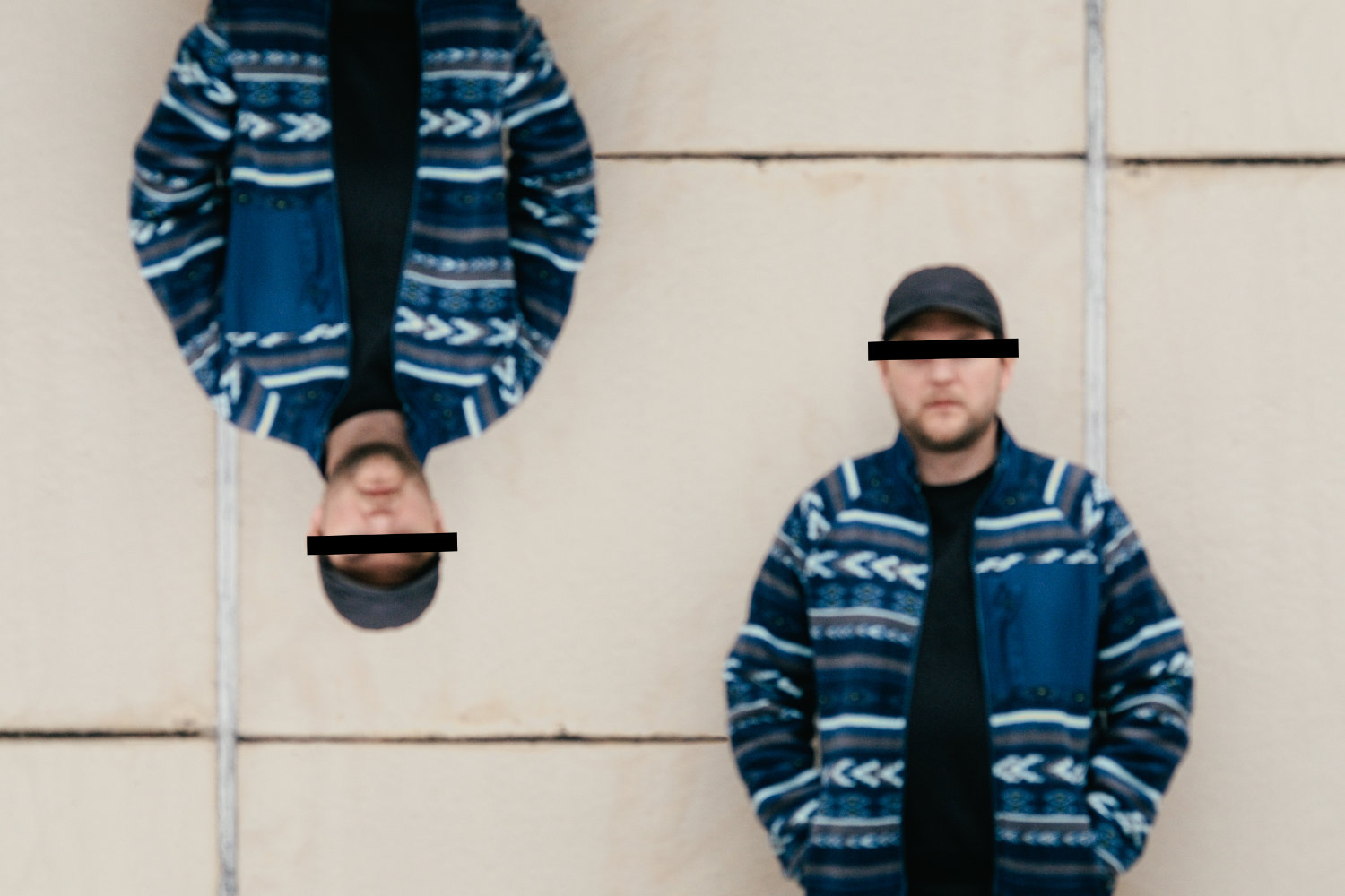 multiple exposure photograph of hip hop artist wellis green